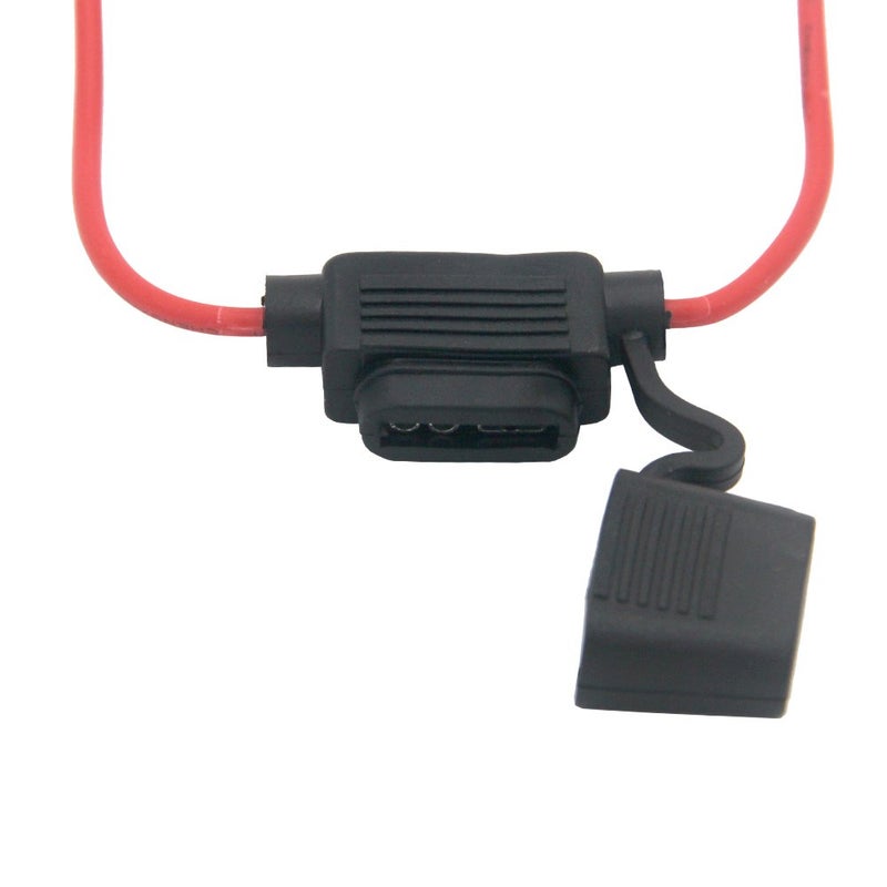 ZOOKOTO Inline Fuse Holder 20A, 16 AWG Gauge Copper Wire Car Auto Blade Fuse 20AMP Waterproof - Image 4